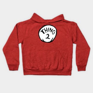 Thing 2 two Kids Hoodie